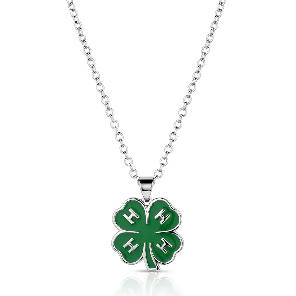 4-h emblem necklace