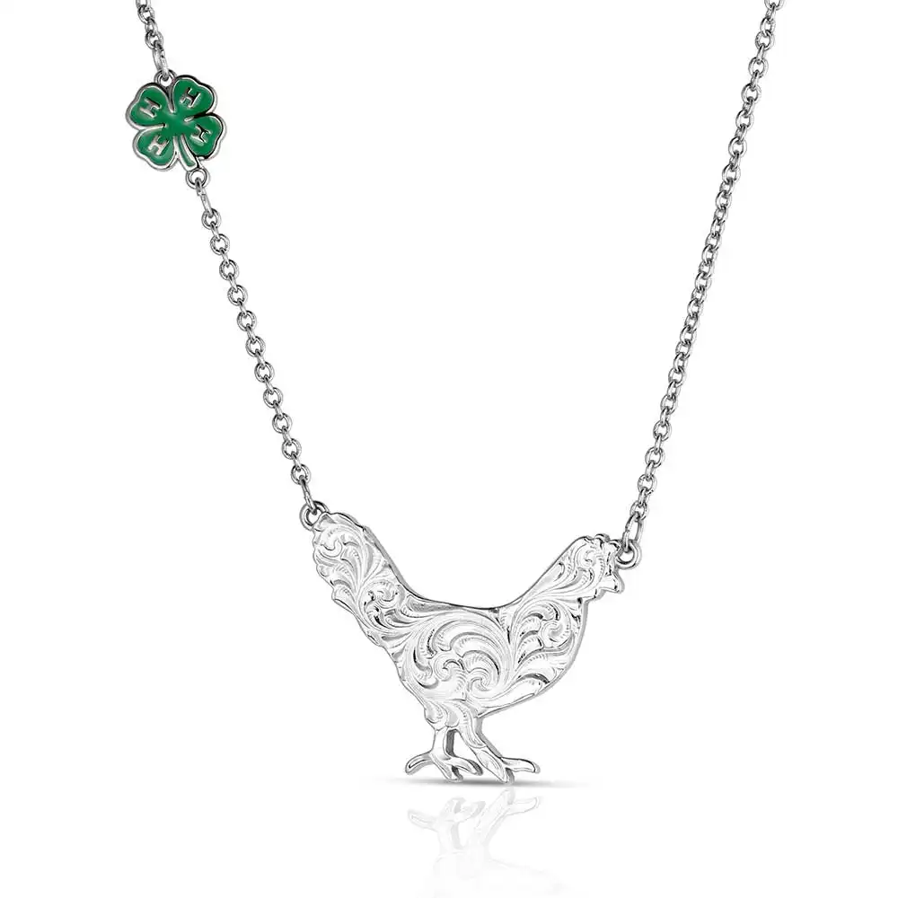 4-h chicken showman necklace