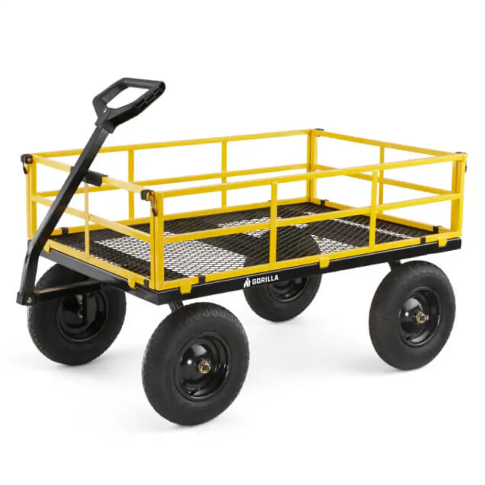 12 cu. ft. heavy duty steel utility cart