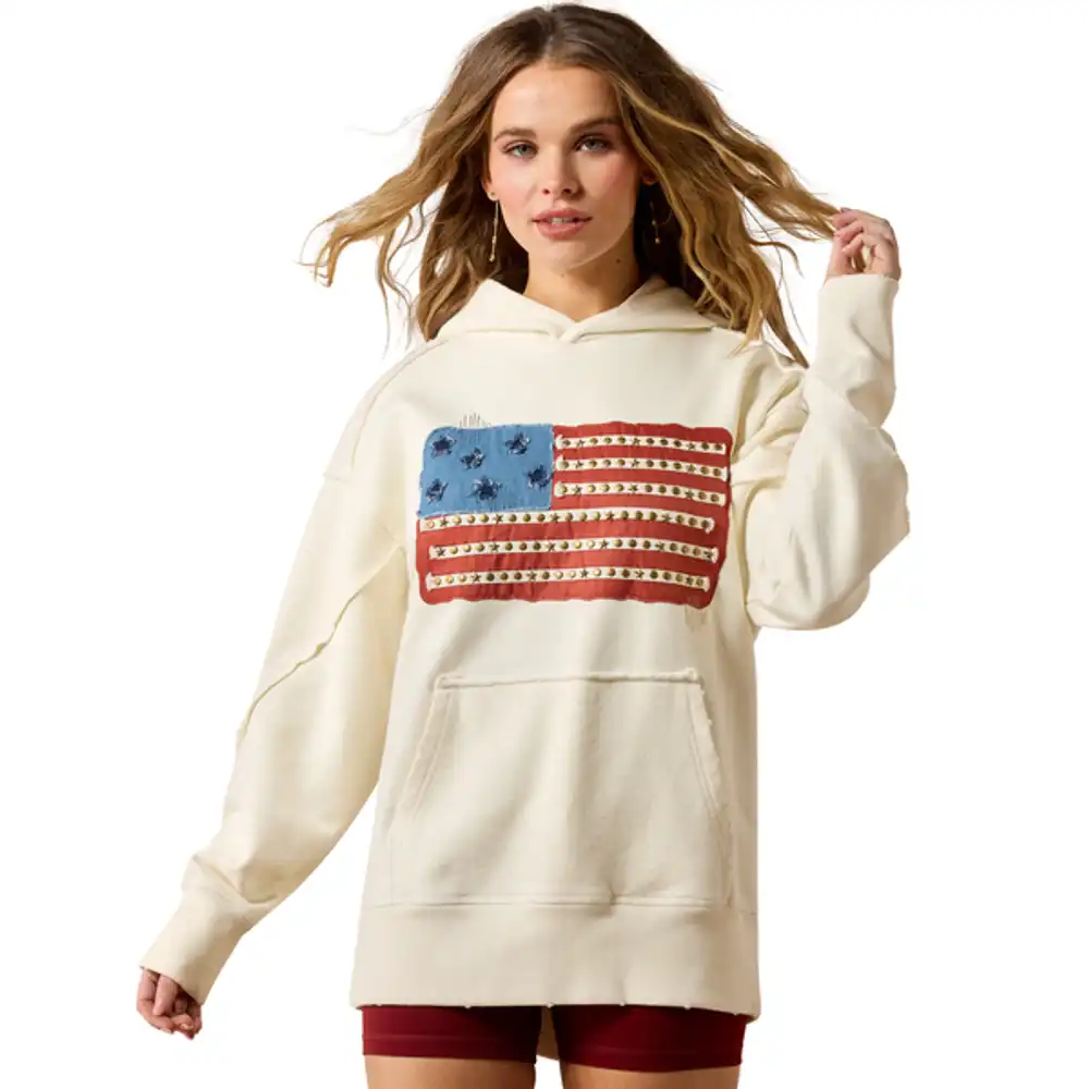 women's - americana hoodie