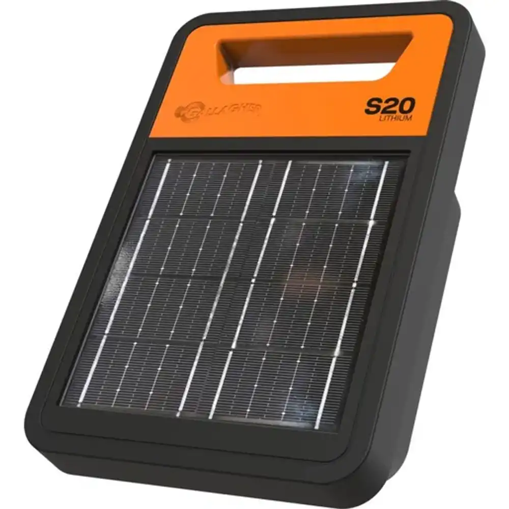 s20 lithium solar fence energizer