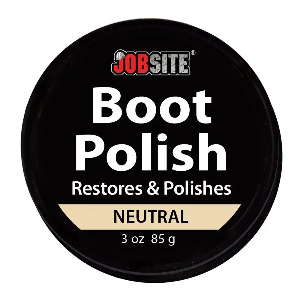 cream boot polish