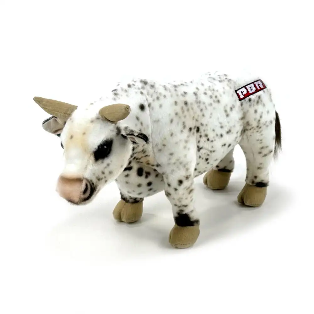 14" pbr® plush bull - specled
