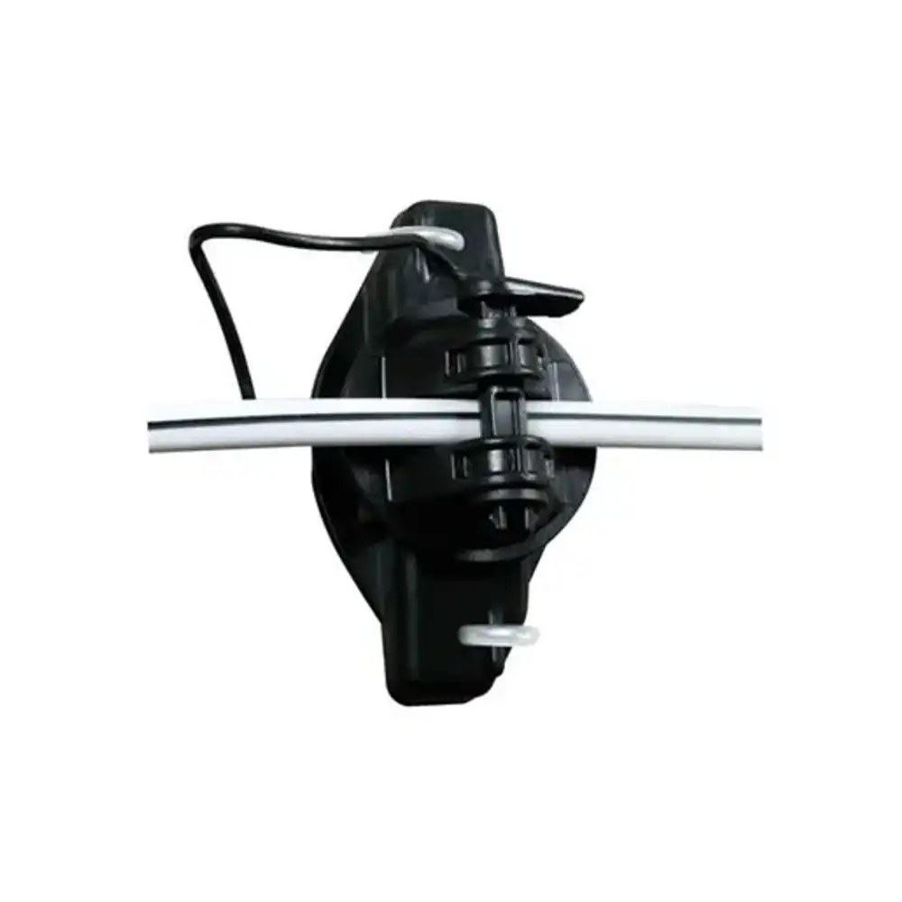 hd wood post wide jaw pinlock insulator