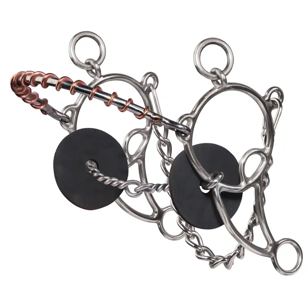 COMBO TWISTED WIRE SNAFFLE BIT