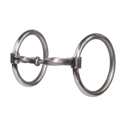 LOOSE RING SLOW TWIST SNAFFLE BIT
