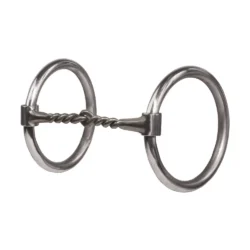 LOOSE RING SNAFFLE HALF & HALF BIT