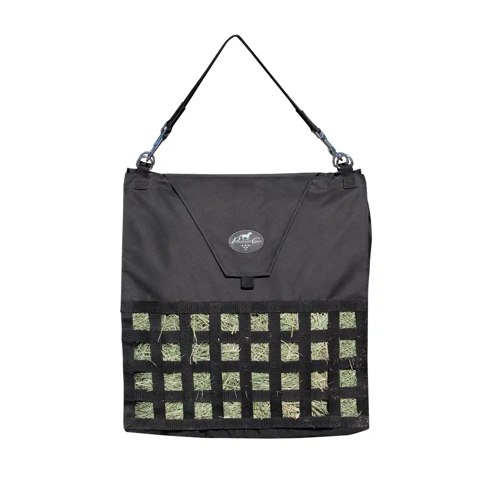 Slow Feed Hay Bag in Black