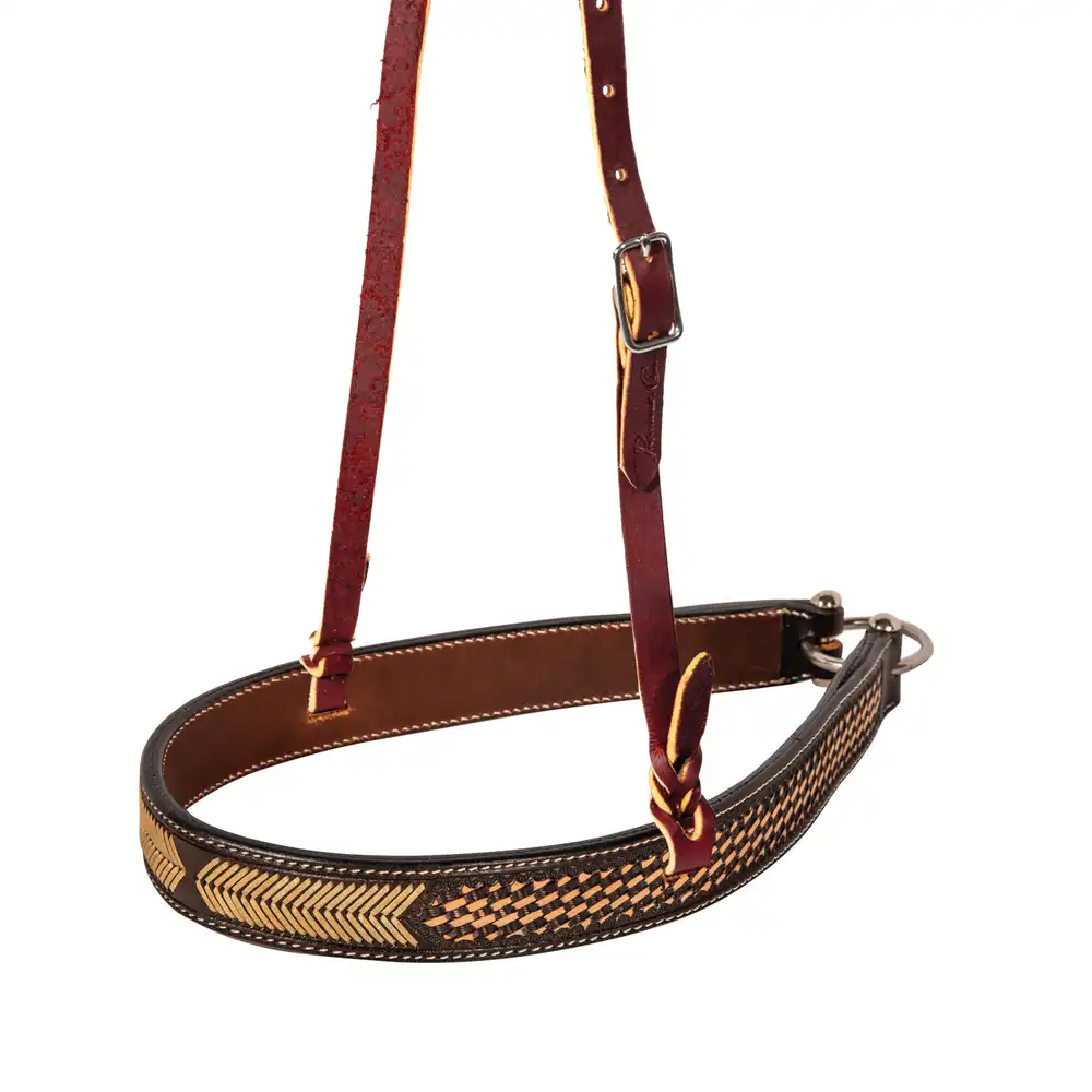 Chocolate Arrowhead Noseband