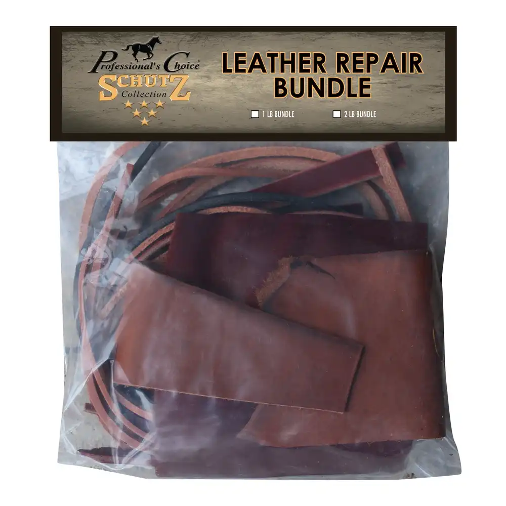 LEATHER REPAIR BUNDLE SCRAPS - 2 LB.