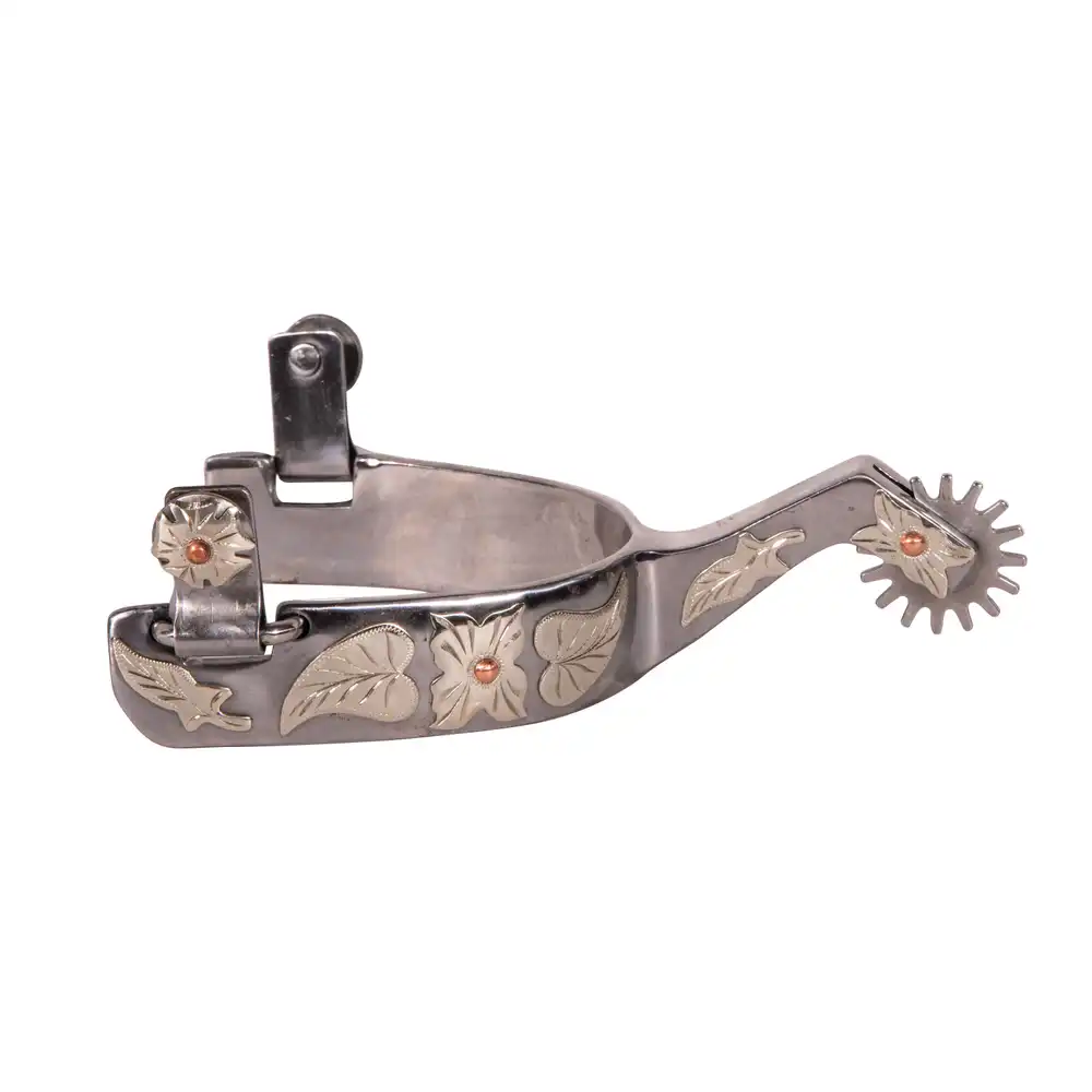 Silver Double Mounted Spur