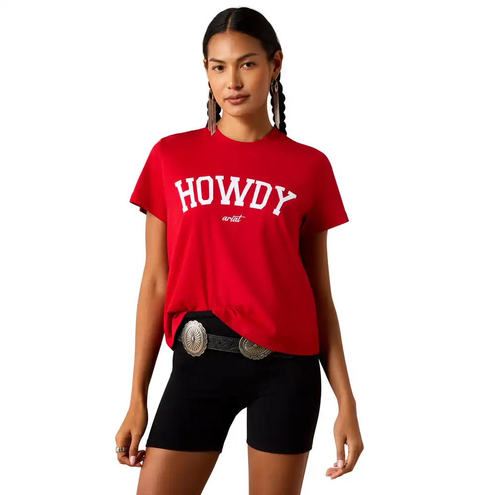 women's - collegiate howdy t-shirt