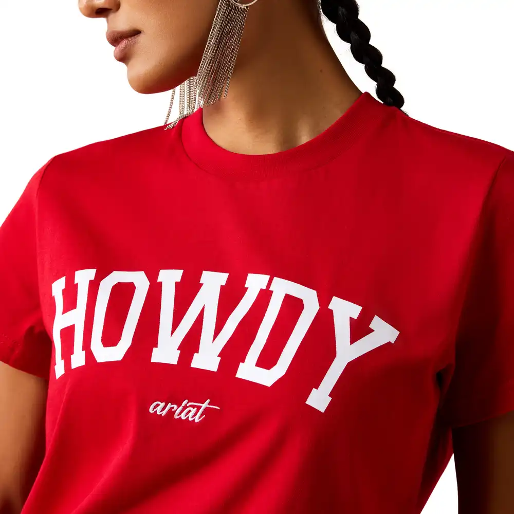 women's - collegiate howdy t-shirt
