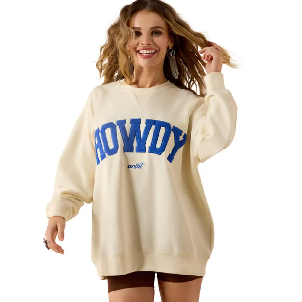 women's - collegiate oversize sweatshirt