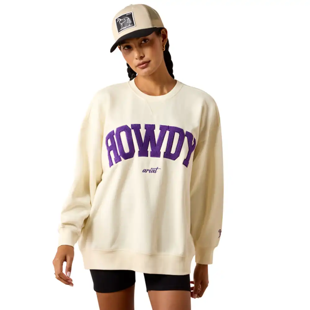 women's - collegiate oversize sweatshirt
