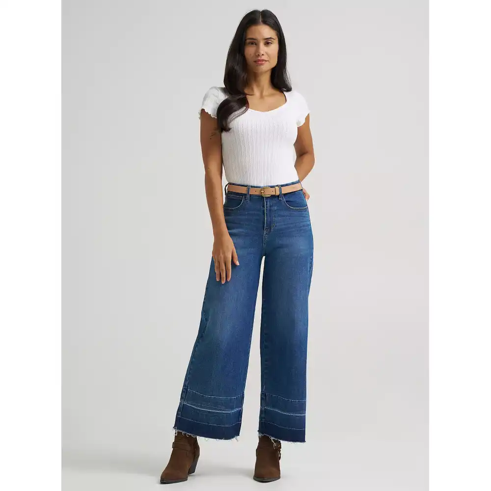 women’s leanna wide leg jeans