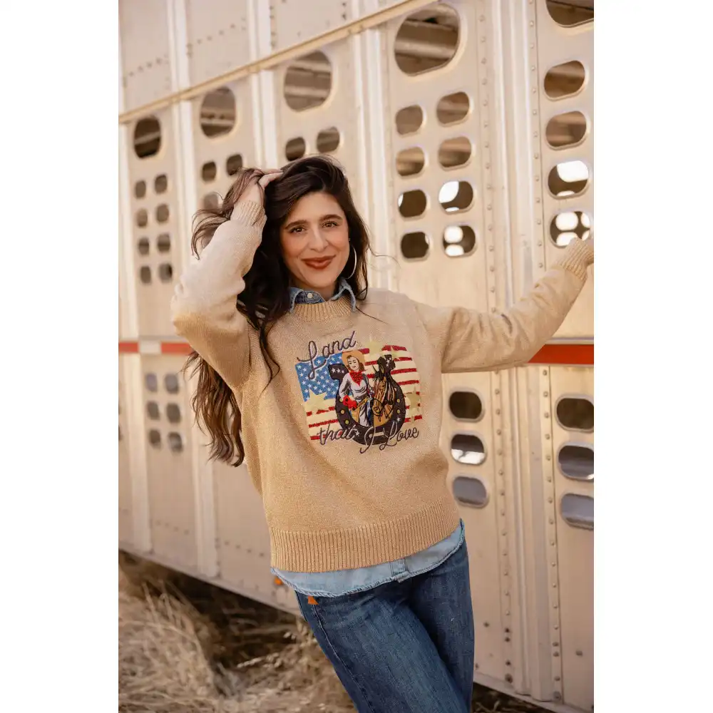 american rodeo sweater