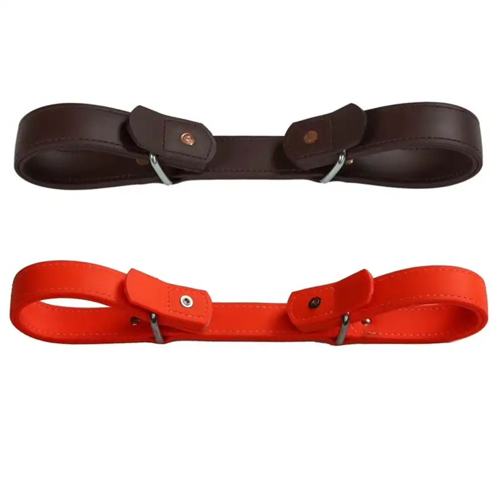 berlin custom leather beta hobble - orange