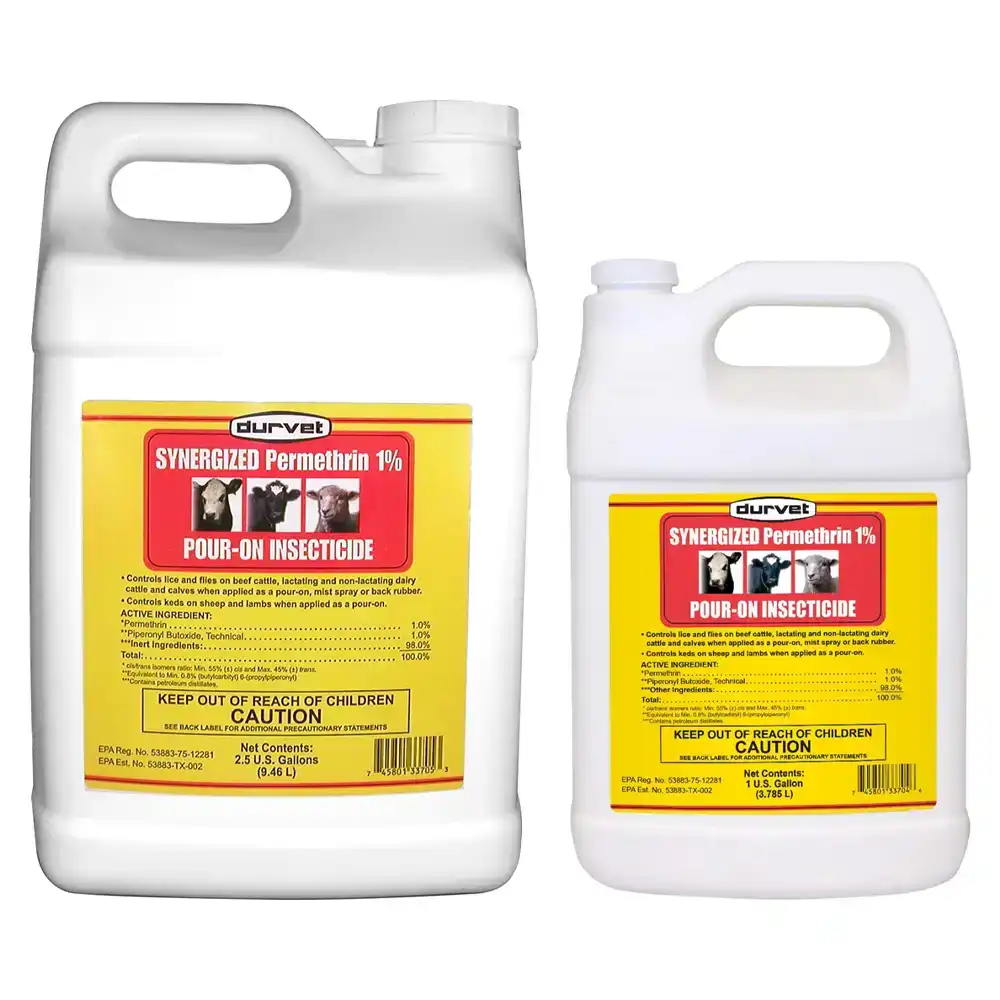 synergized permethrin 1% - 2.5 gallon