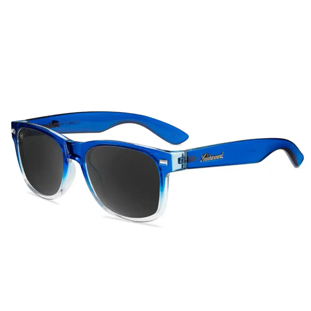 fort knocks sunglasses - blue obsidian & smoke