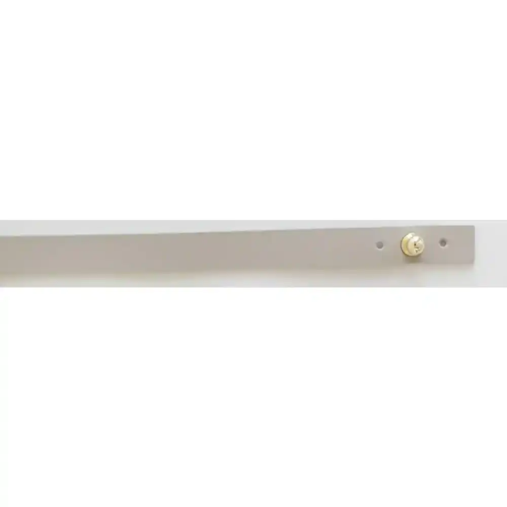 Thin Leather Hat Band - Stone - M/L