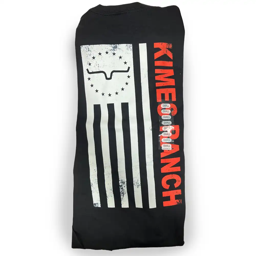 “76” men’s tee shirt – black