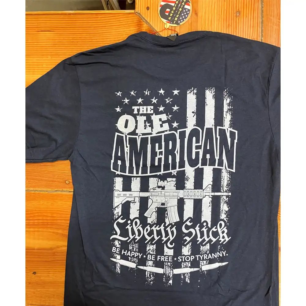 liberty stick tee - navy