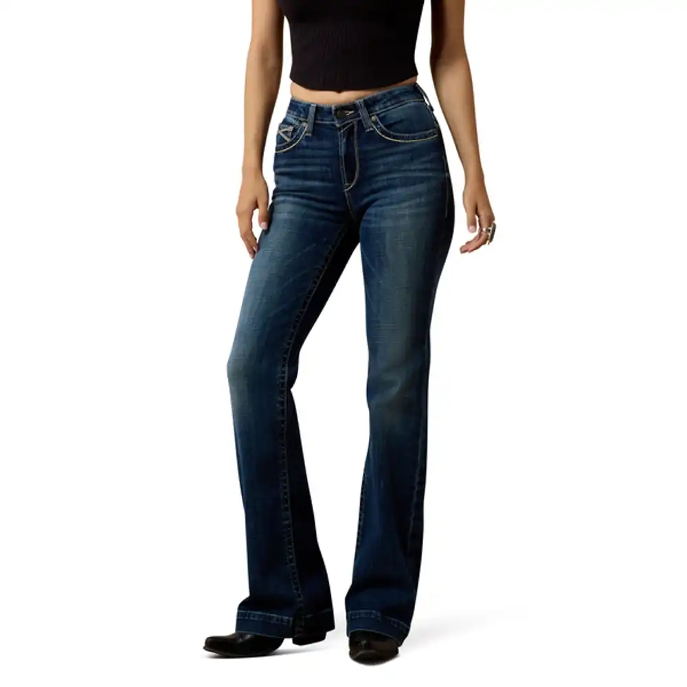 women's - high rise teresa slim trouser jeans