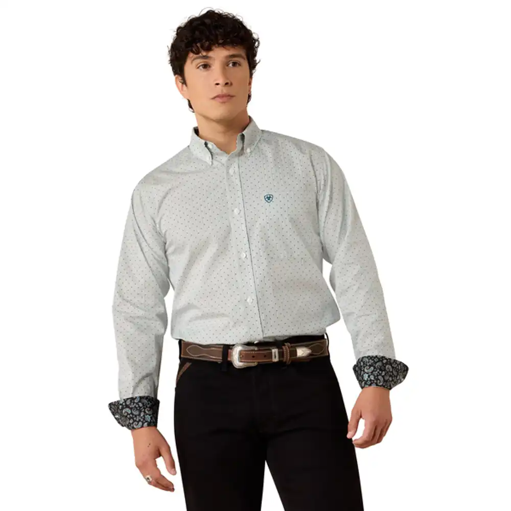 men's - wrinkle free bryton fitted shirt