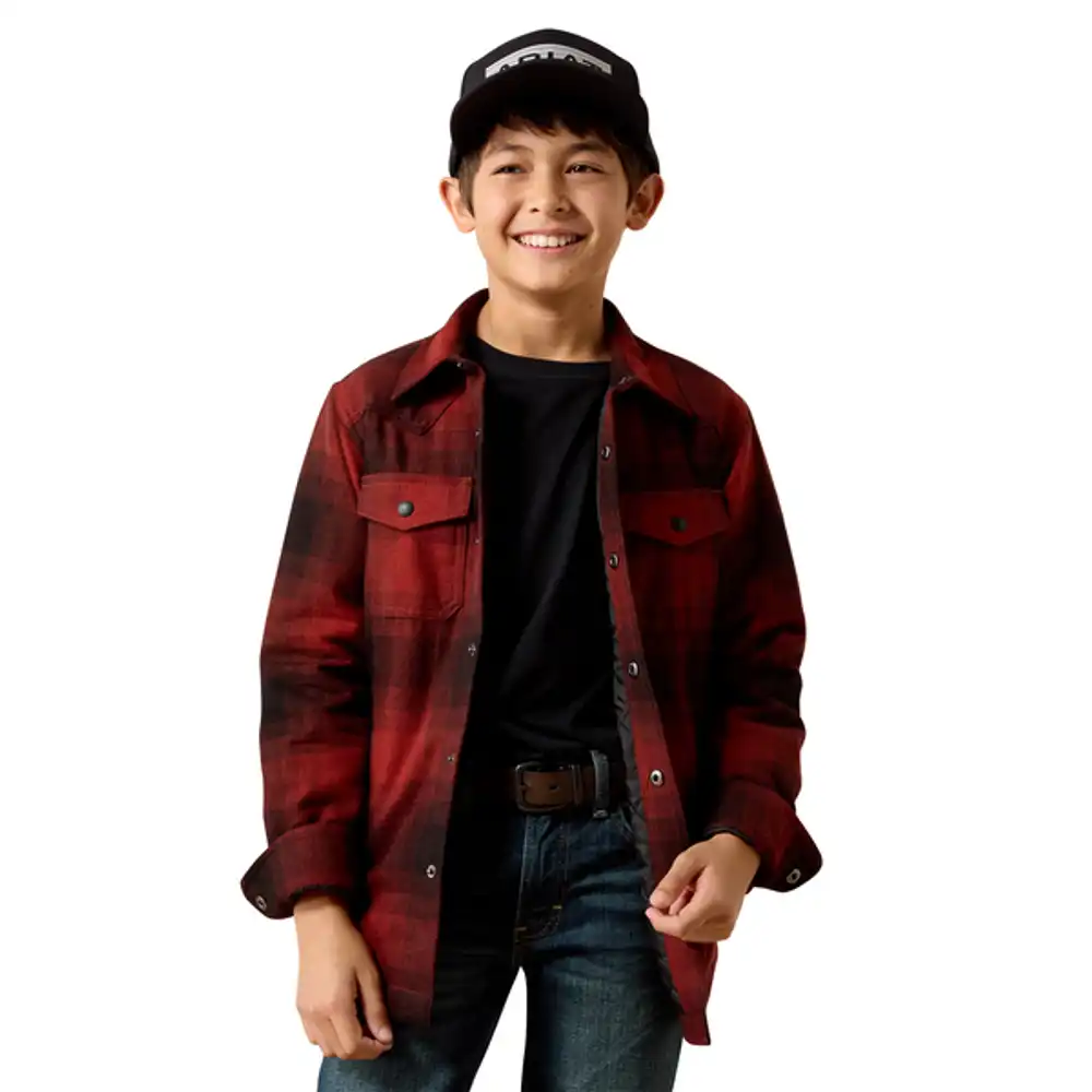 boy's - retro shirt jacket