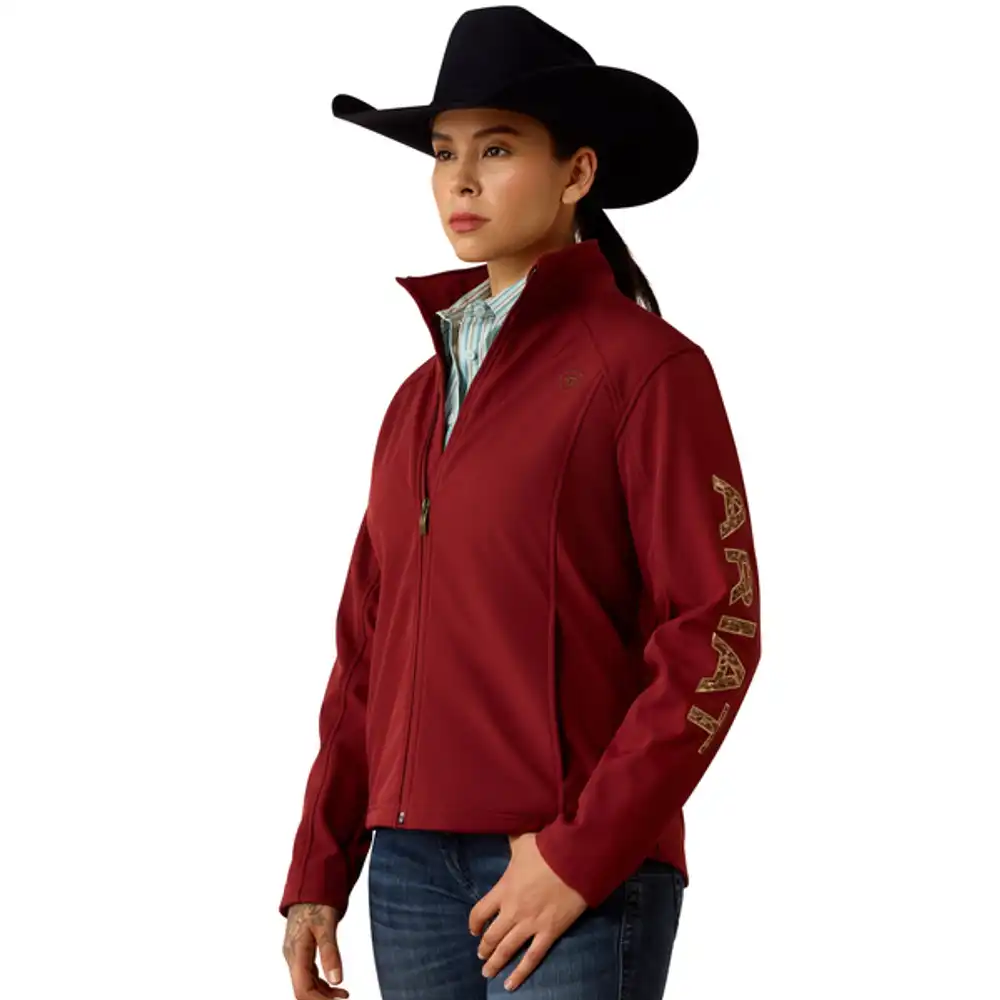 women's - ariat logo softshell jacket