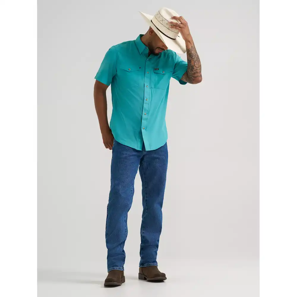 wrangler all terrain gear men's performance shirt