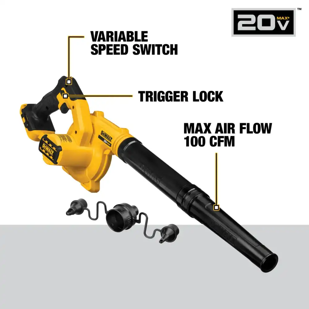 20-volt max cordless blower, tool only