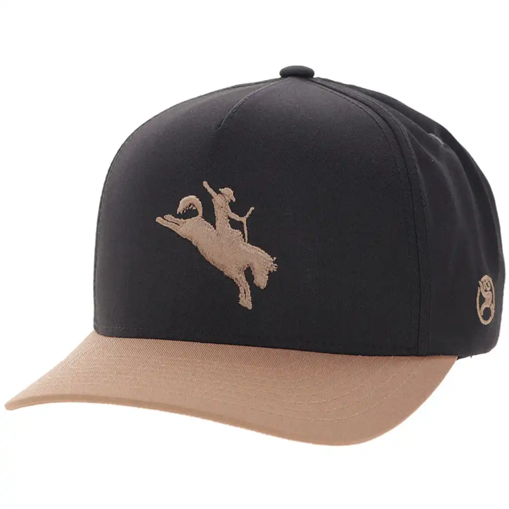 "Whit" Youth Bill 5-Panel Trucker - Black & Tan