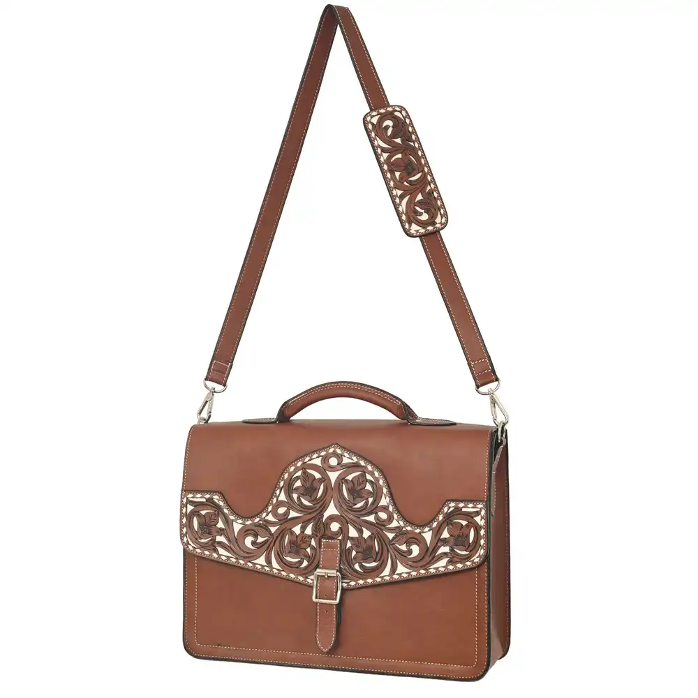 the boss’s briefcase - brown