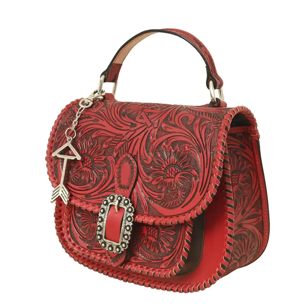 the heritage bag - red