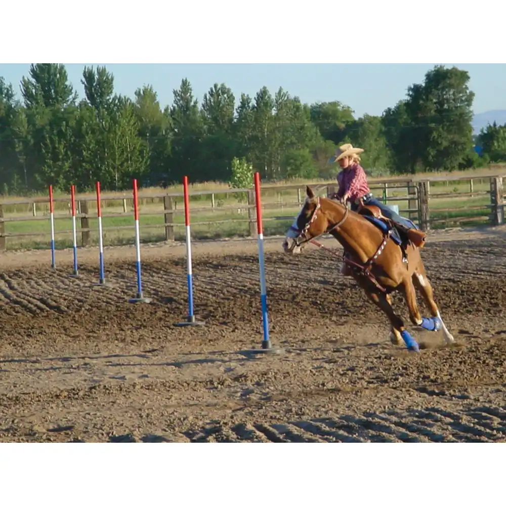 pole bending poles set of six