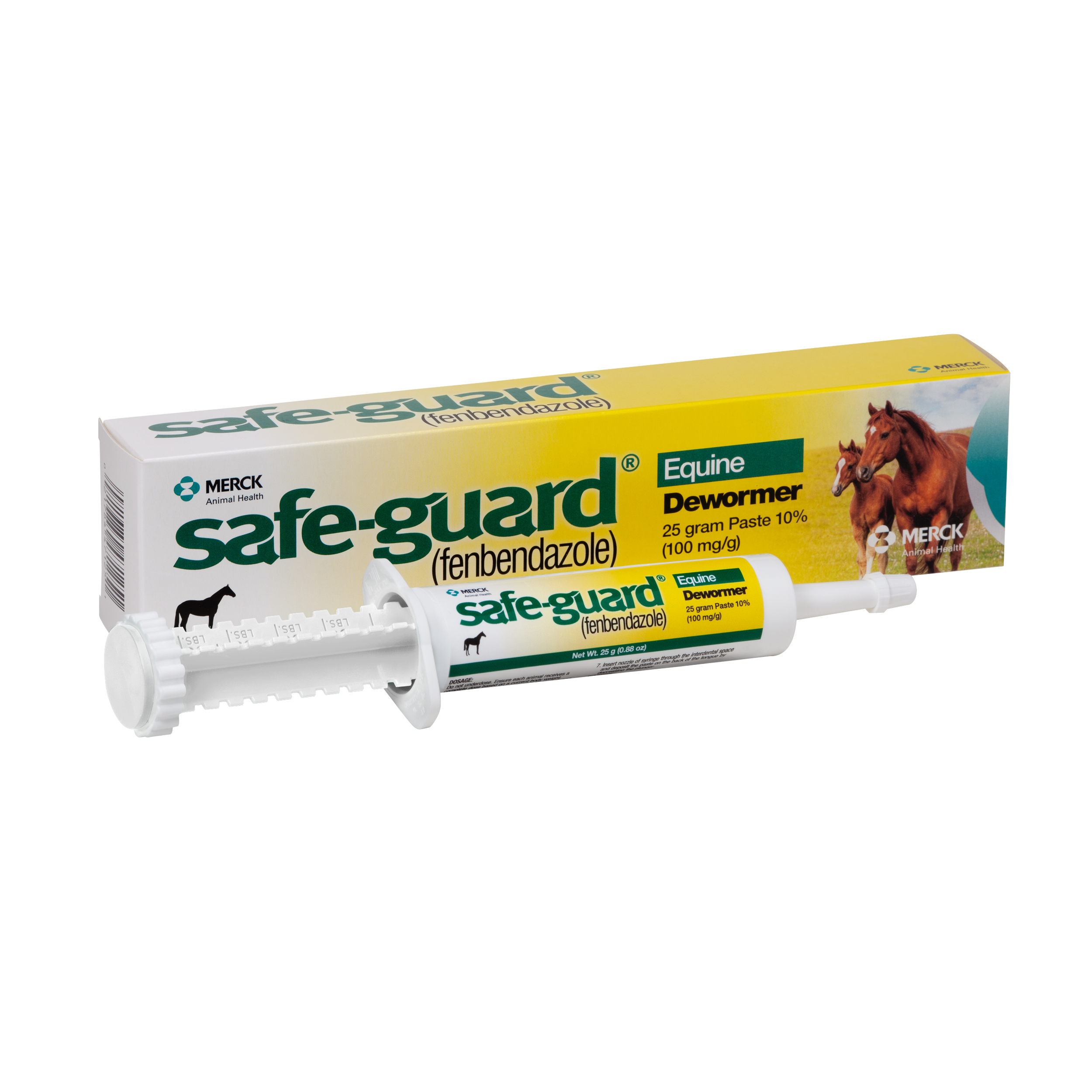 safe-guard horse wormer paste – 1 dose