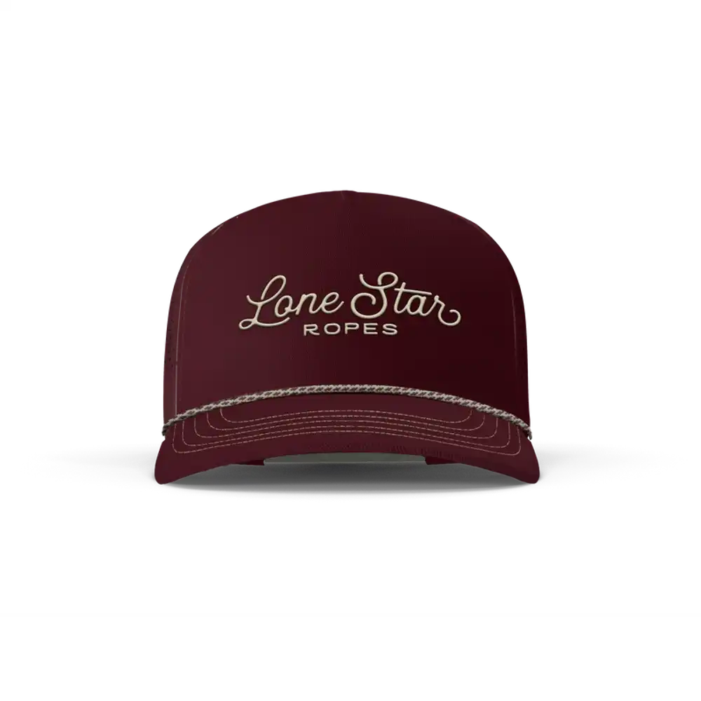 lone star ropes pro snap cap - oxblood
