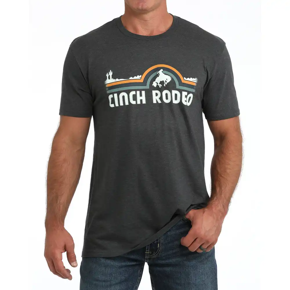 men's graphic tee shirt - navy