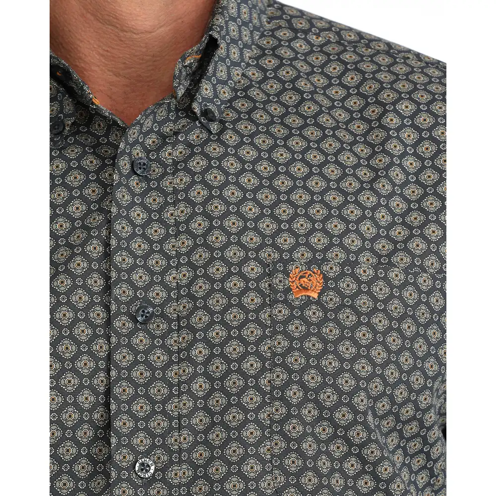 men's classic long sleeve shirt - navy