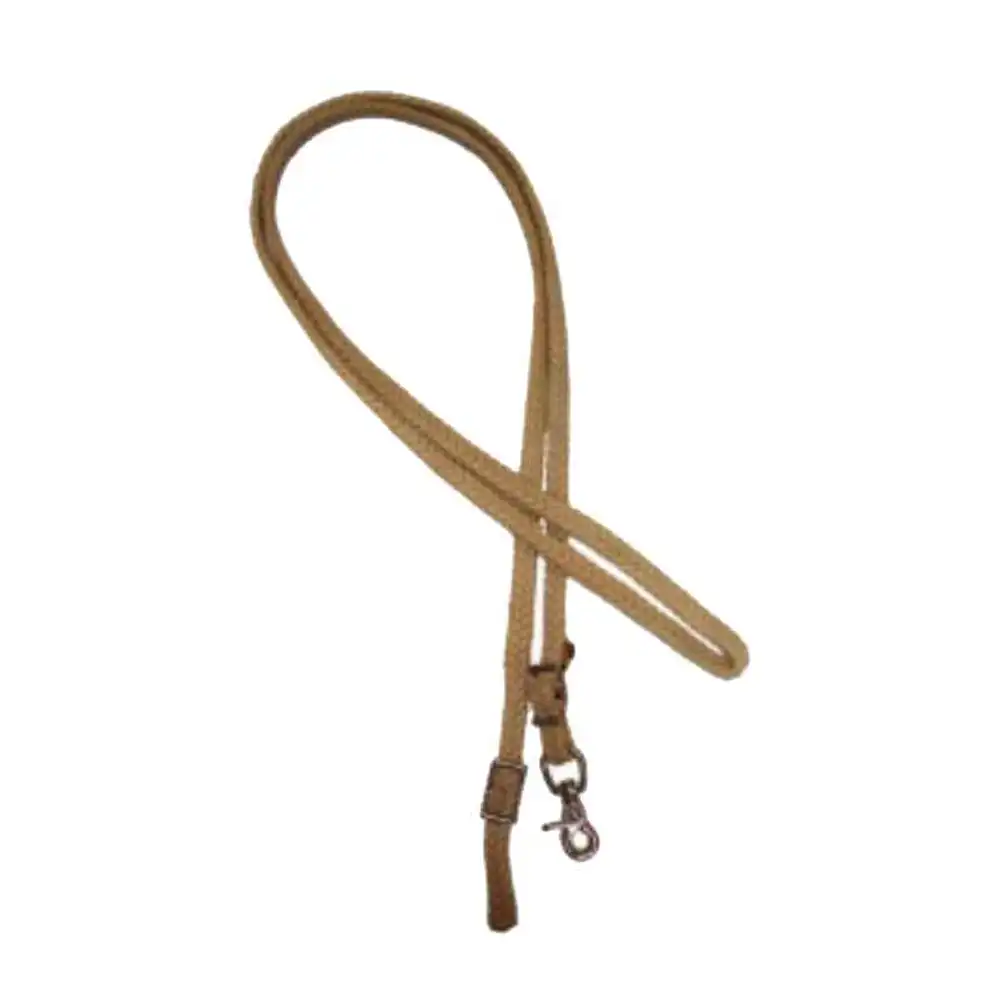 WAXED BRAID ROPING REIN - SAN SABE EQUINE