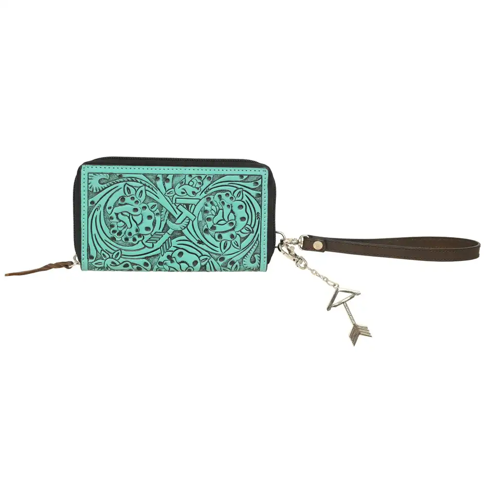 large wallets - turquoise