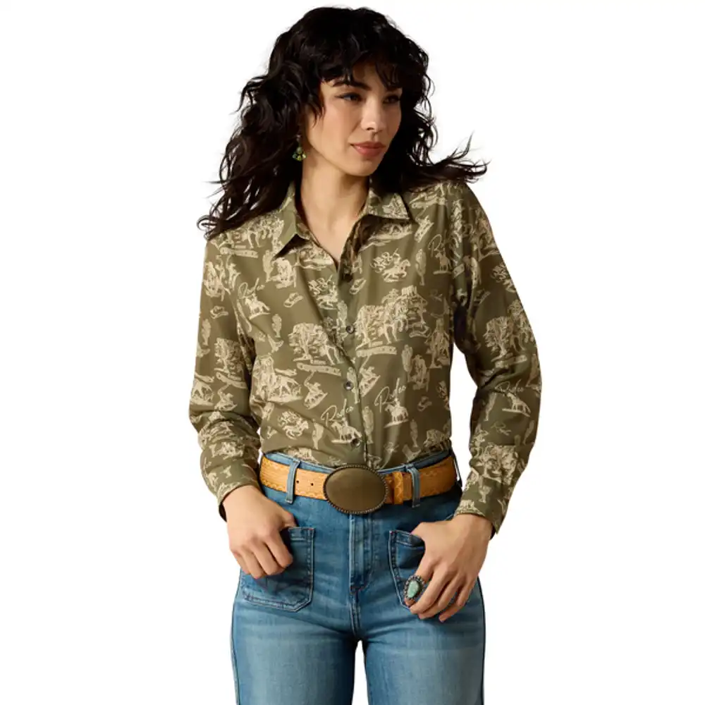 homestyle shirt - moss