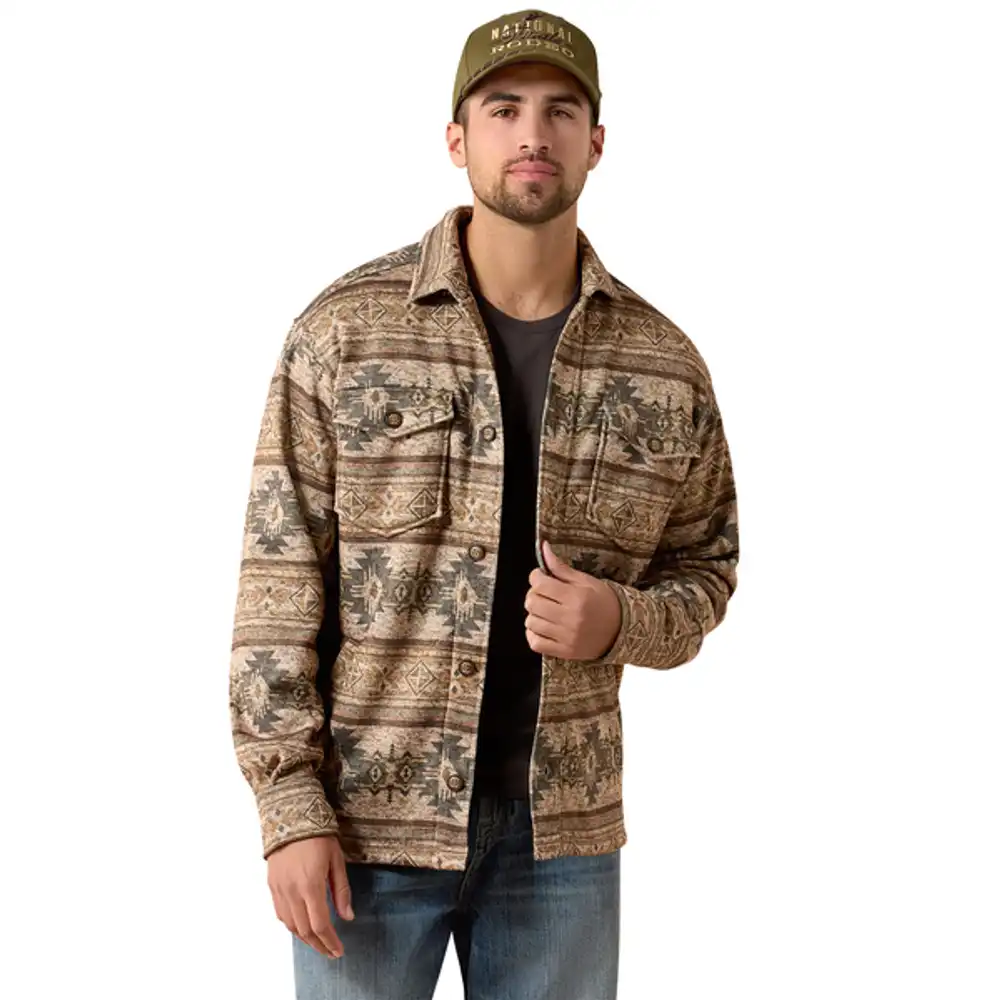 men's - caldwell printed shirt jacket