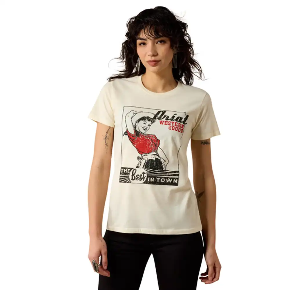 women's - ariat best in town t-shirt