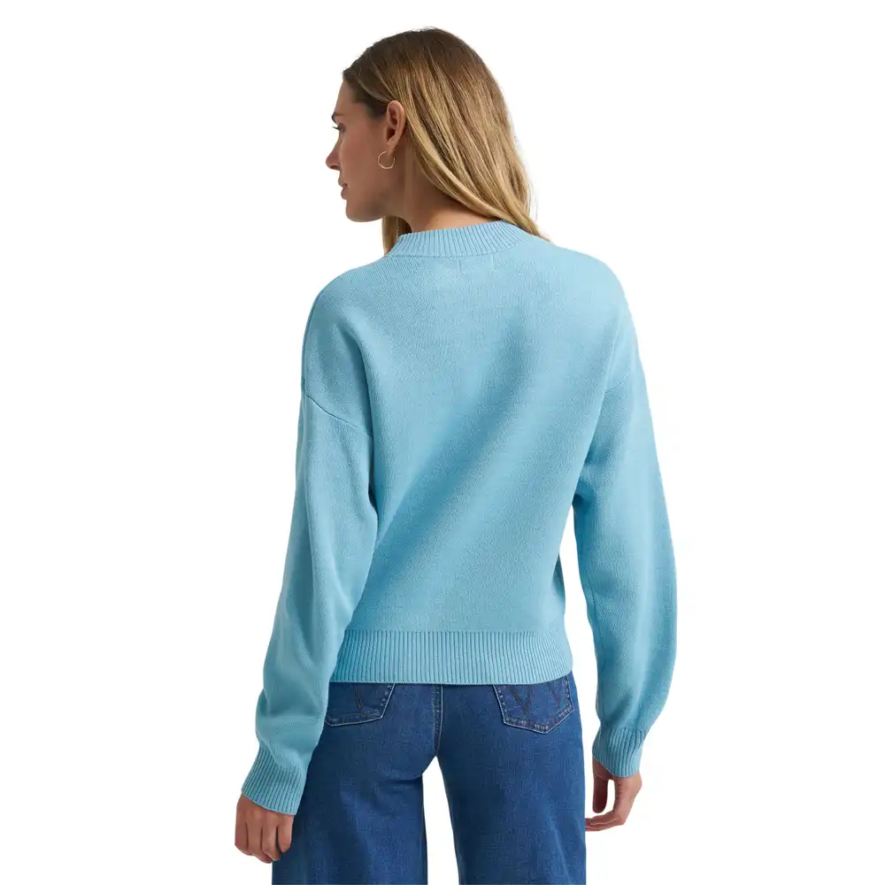 women's wrangler canyon sweater - blue