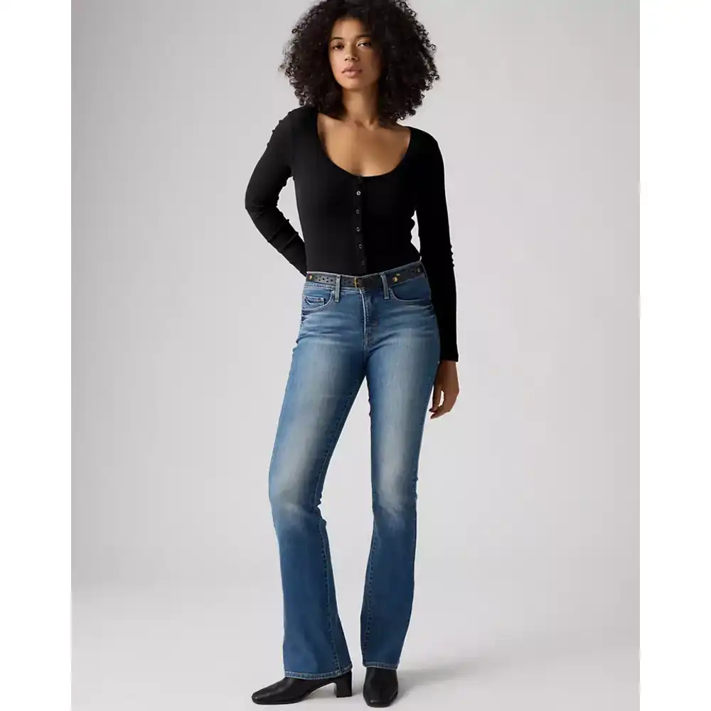 315 shaping bootcut women's jeans - los dos