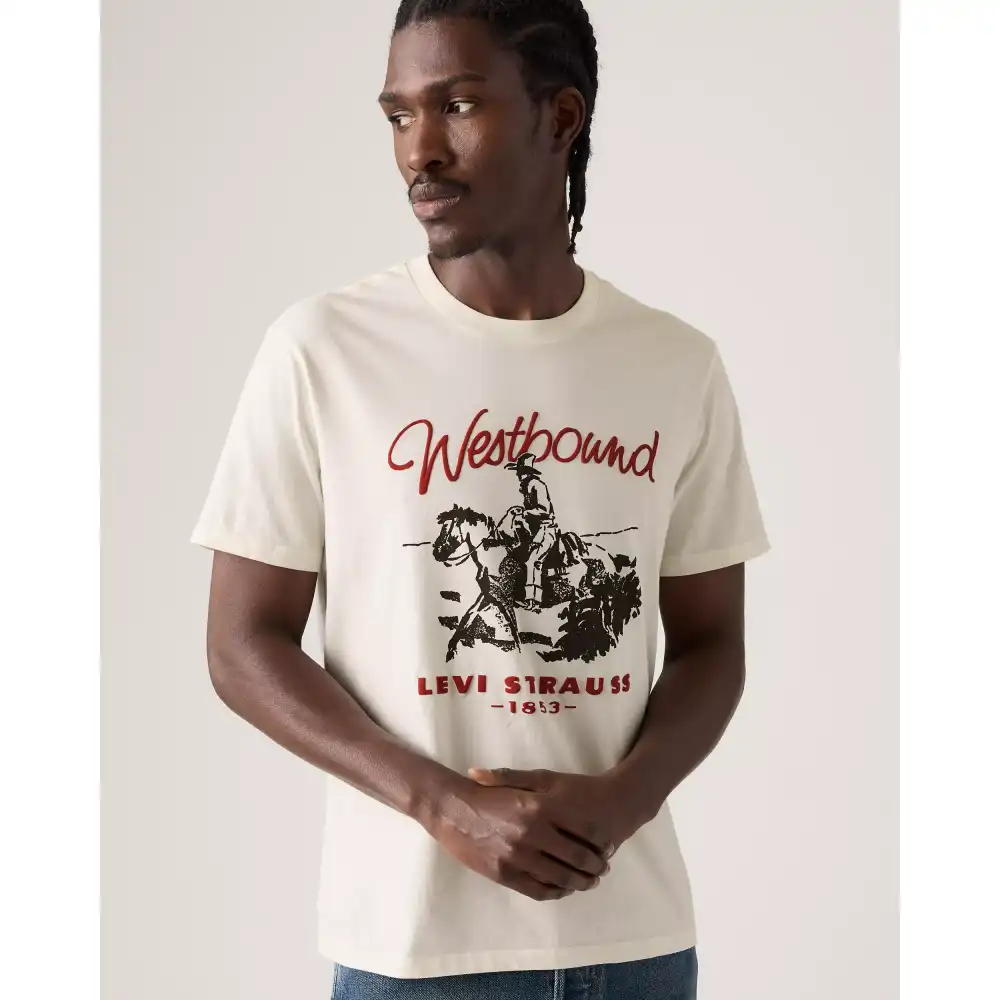 standard classic graphic t-shirt - westbound egret