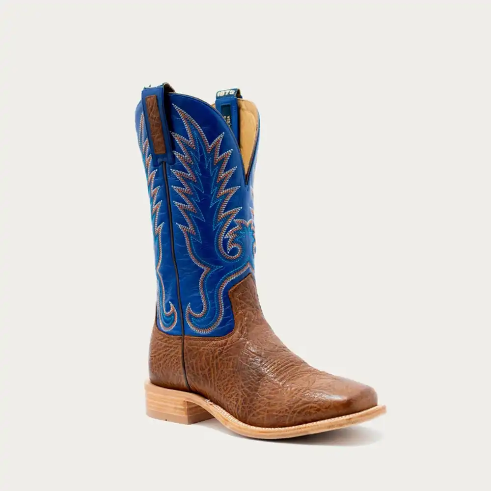kincaid western boot - brown & blue